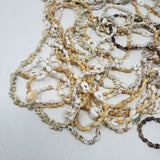 Cowrie Sea Shell Necklaces Coachella Leis Puka Beads Strand Boho Hawaiian Lot 25
