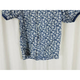 Vintage Tommy Jeans Short Sleeve Floral Print Button Down Hawaiian Shirt Mens L