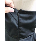 The Limited 2010 Spaghetti Strap Satin Cocktail Little Black Dress Womens 12
