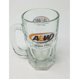 LARGE A&W Depuis Since 1956 Clear Glass Handled Cup Mug Stein Tankard Rootbeer