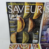 Saveur Magazine 2017 2018 Lot of 4 186 188 192 Editions Issues Cooking Food