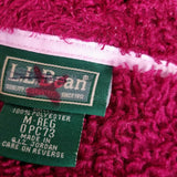 Vintage LL Bean Polartec Hi-Pile Berber Sherpa Fleece Zip Jacket Womens M Fuzzy