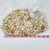 Vintage Natural Children's Wood Jewelry Craft Beads Wooden Large Chunky 1.75 lbs
