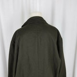 RL Ralph Lauren Black Label Open Front Wool Silk Swing Jacket Blazer Womens 10