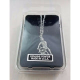 Old Man of the Sea Pewter Silver Chain Necklace Pendant Charm Souvenir Jewelry