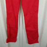 Vintage Sheplers Western Cowboy Cotton Red Denim Blue Jeans Womens 16 NWT USA