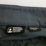 Eastern Mountain Sports Nylon Stretch Spandex Walking Camp Pants Womens S 2 Gray