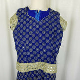Traditional Indian Dress Bollywood Belly Dancing Lehenga Choli Outfit Womens XS