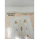 Cherished Teddies Quilt Kit 34 x 43" New Unopened Stamped Cross Stitch #139-56