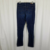 Levis Demi Curve Classic Slim Leg Denim Blue Jeans Womens sz 8 29 San Francisco
