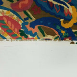 1+ Yards Saloomey For Bloomcraft Screenprint Fabric Material P-9510 Abstract