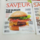 Saveur Magazine 2009 Lot of 6 Editions Issues 119 120 122-125 Cooking Food