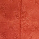 Victorian Floral Wallpaper Look Red Cotton Hobby Lobby Chambray Fabric 1 yard