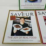 Saveur Magazine 2004 Lot of 3 76 78 78 Editions Issues Cooking Food