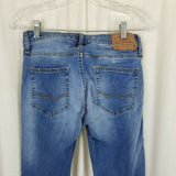 American Eagle Outfitters Extreme Flex Faded Denim Blue Jeans Mens 29x30 AEO