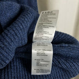 Society of One Hooded Zip Henley Pullover Sweater Mens 3XL Knit Hoodie Cotton