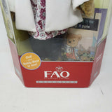 Adventures of Zylie The Bear Plush Book Set Doll FAO Schwarz Exclusive Teddy NOS