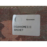 Quaker Downhome Sachet Fabric Sample Tapestry Folk Art Country Primitive Crafts