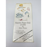 Suzette Paper Dolls of 1886 by Ellery Thorpe Kit Outfits Doll Costume 7.5 Inch