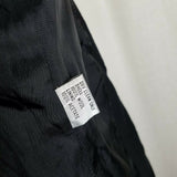 John Meyer Norwich Beaded Black Wool Blazer Jacket Womens 10 Removable Collar