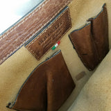 Old Angler Genuine Leather Distressed Messenger Bag Satchel Shoulder Briefcase