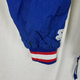 Vintage Pro Line Starter NE Patriots NFL T-Snap Windbreaker Shirt Jacket Mens XL