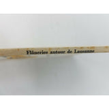 1960's Flaneries Autour De Lausanne Brochure Booklet Paperback Book French Swiss