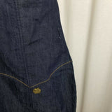 Apple Bottoms Denim Blue Jean Wiggle Bodycon Halter Summer Sun Dress Womens 18