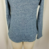 Threads 4 Thought Jersey Knit Sweatshirt Top Mottled Heathered Blue Womens XS