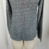 Threads 4 Thought Jersey Knit Sweatshirt Top Mottled Heathered Black Womens XS