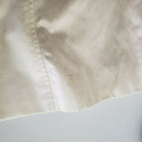 Blanc Noir Multi Zippered Pockets Belted Trench Coat Womens M L Cotton Stretch