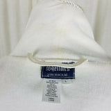 Vintage Shelton's York Beach Spa Wrap Maxi Robe Womens L Tie Waist Braided Trim