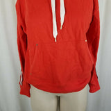 Lauren Ralph Lauren Jersey Knit Funnel Neck Sweatshirt Sweater Womens XS Red