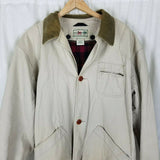LL Bean Adirondack Barn Coat Jacket Removable Plaid Insulated Liner Mens L Tall