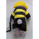 Dan Dee Buttery Soft Dress Me Teddy Bear Fireman Outfit Costume Clothes DanDee