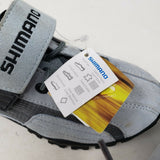 Shimano SH-MT40WL 2 Bolt Womens Mountain Cycling Spin Biking Shoes 3.5 SPD Gray