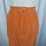 Vintage White Stag Pencil Skirt Womens XS S MCM Sueded Feel Microfiber Oregon