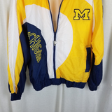 Vintage Pro Player Michigan Windbreaker Jacket Daniel Young Mens XL Nylon Korea
