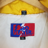 Vintage Pro Player Michigan Windbreaker Jacket Daniel Young Mens XL Nylon Korea