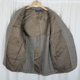 Vintage Brooks Brothers 346 Plaid Wool Sport Coat Blazer Jacket Mens 39R USA
