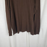 Saddlebred Tall Man Henley 1/4 Button Collared Long Sleeve Polo Shirt Mens 3XLT