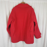 Vintage Woolrich Mackinaw Wool Cruiser Field Hunting Jacket Barn Coat Mens 42