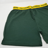 Vintage Green Bay Packers Bottom Drawers Boxers Lounge Shorts Pjs Cotton Mens L