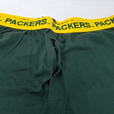 Vintage Green Bay Packers Bottom Drawers Boxers Lounge Shorts Pjs Cotton Mens L